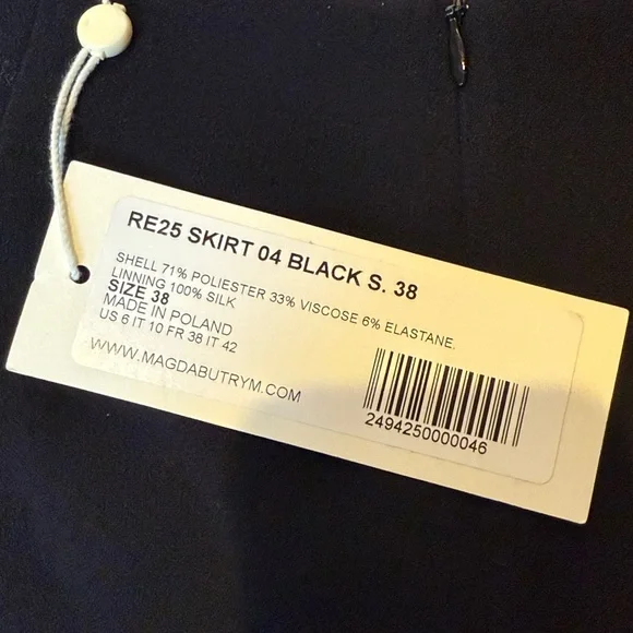 NEW WITH TAG! Magda Butrym Rose Mini Skirt